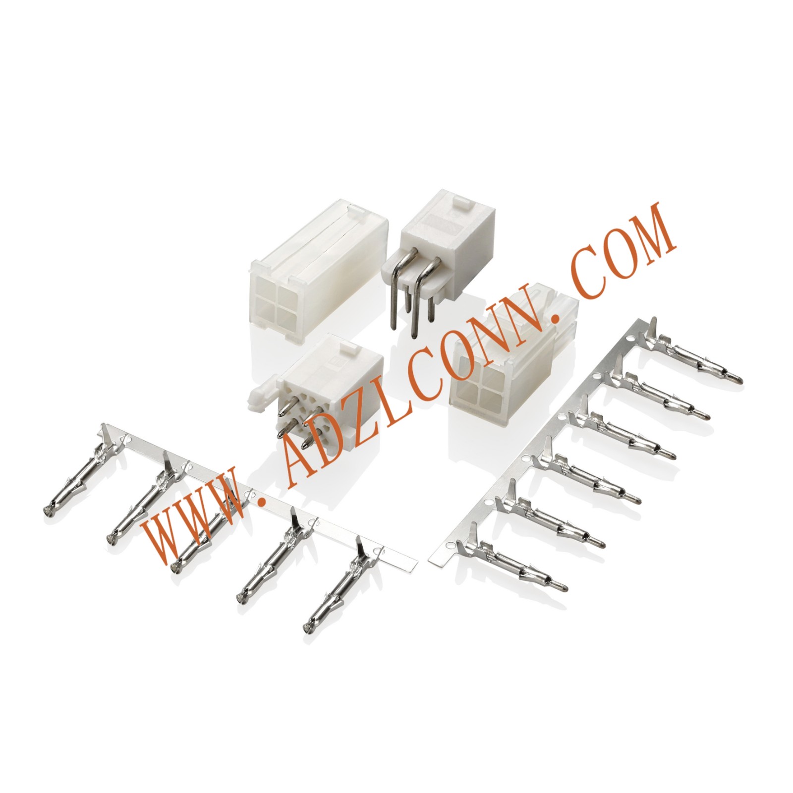 4.14mm Pitch (.163") 電源連接器