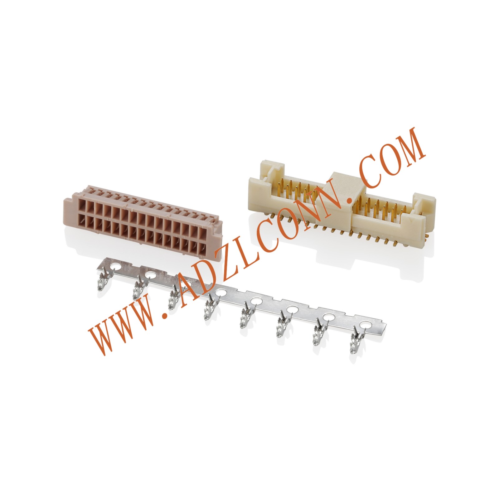 1.25mm Pitch (.049＂) 線對(duì)板連接器