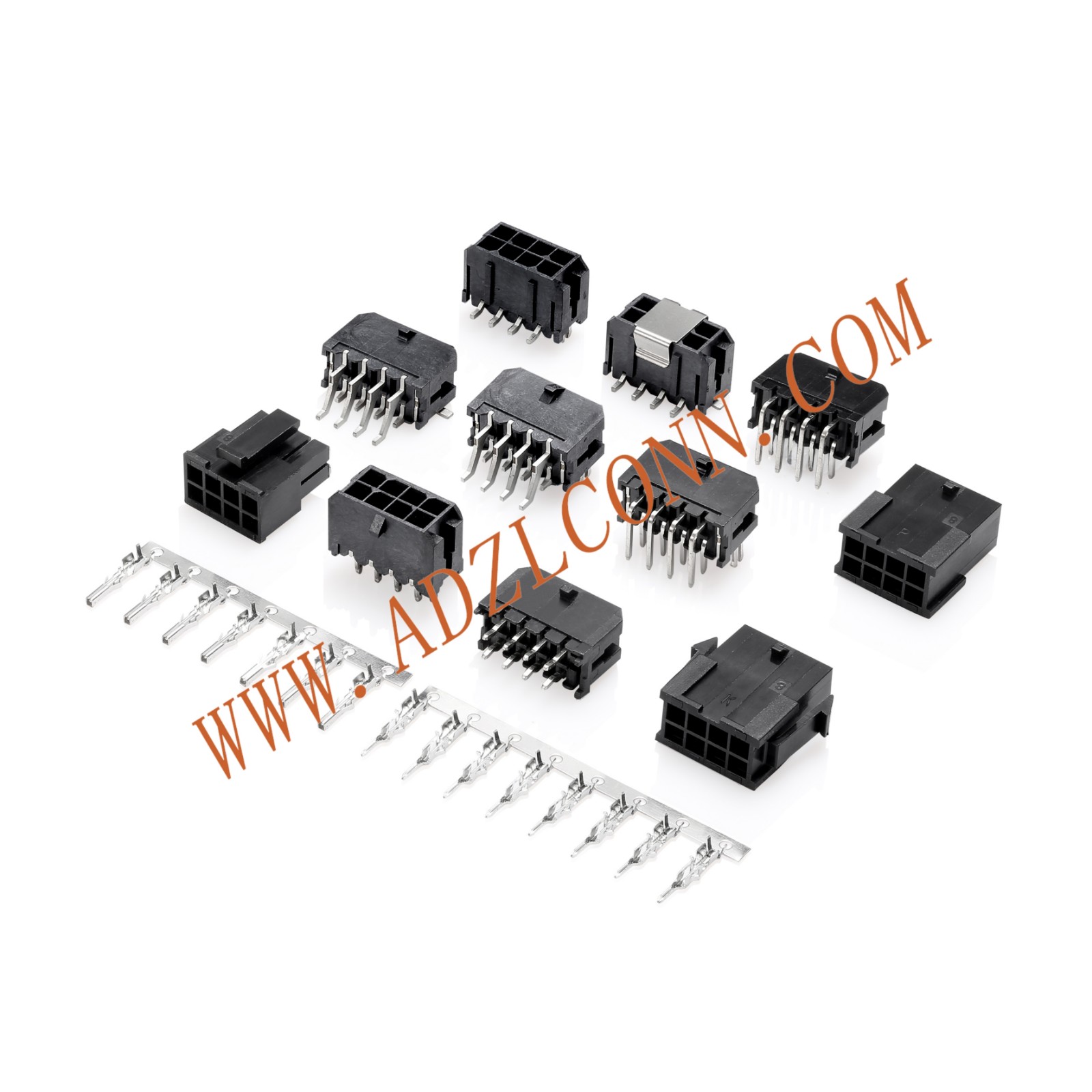3.00mm Pitch (.118") 電源連接器